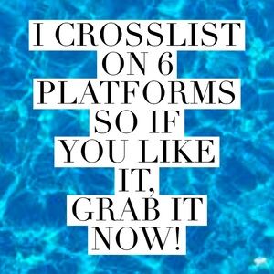 These items are cross listed on at least 6 platforms.